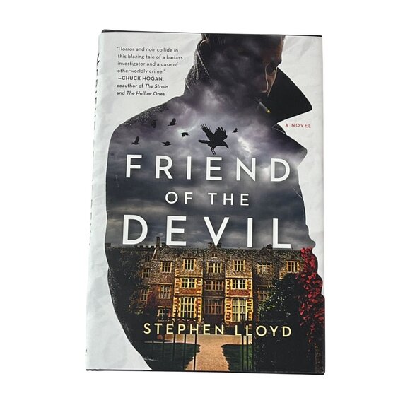 Friend of the Devil Stephen Lloyd Hardcover Book Horror Thriller Mystery - Picture 1 of 6